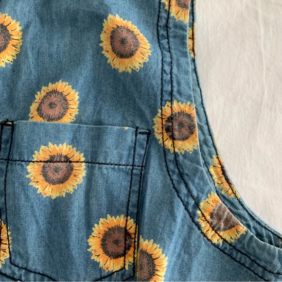 Denim Sunflower Top - Picture 3 of 6